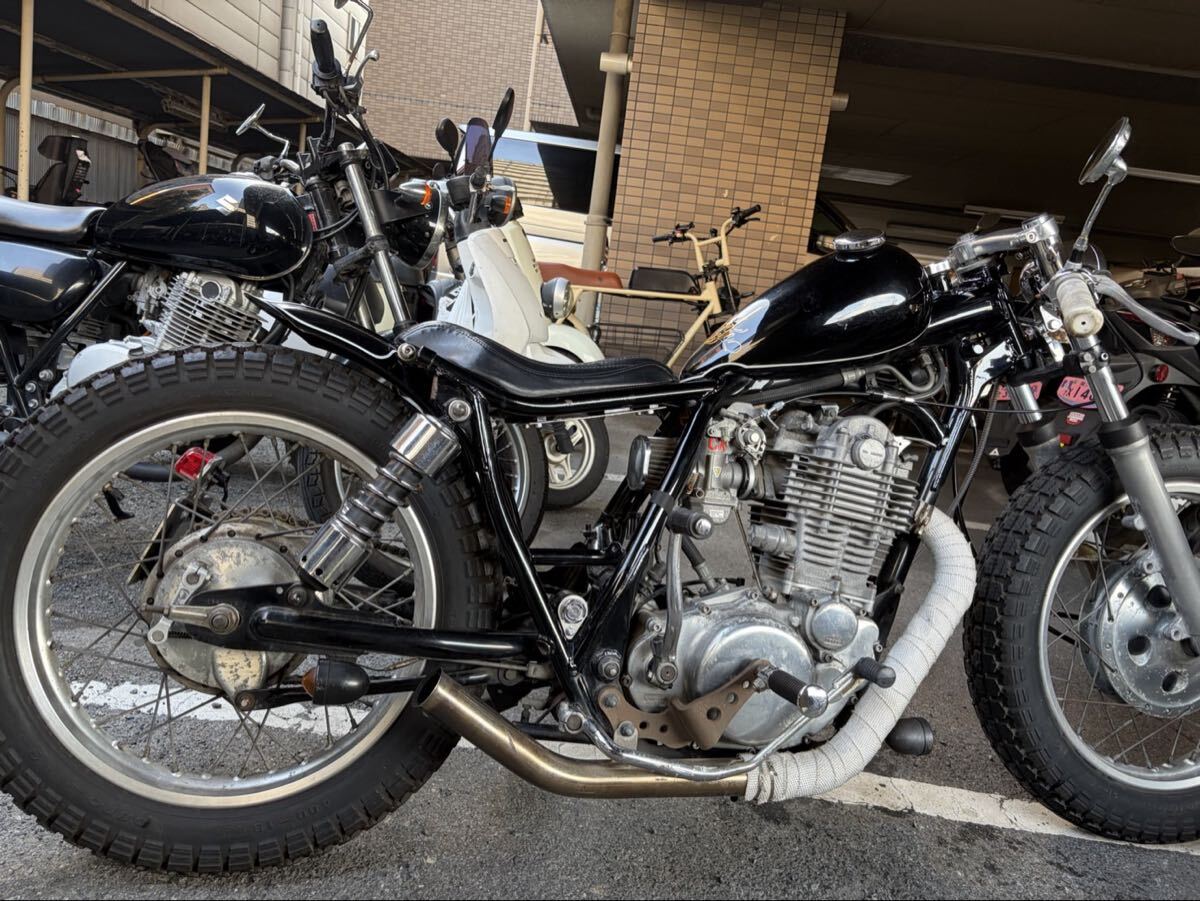 即決！SR400 フリスコスタイル チョッパーカスタム好調美車 ボバー 