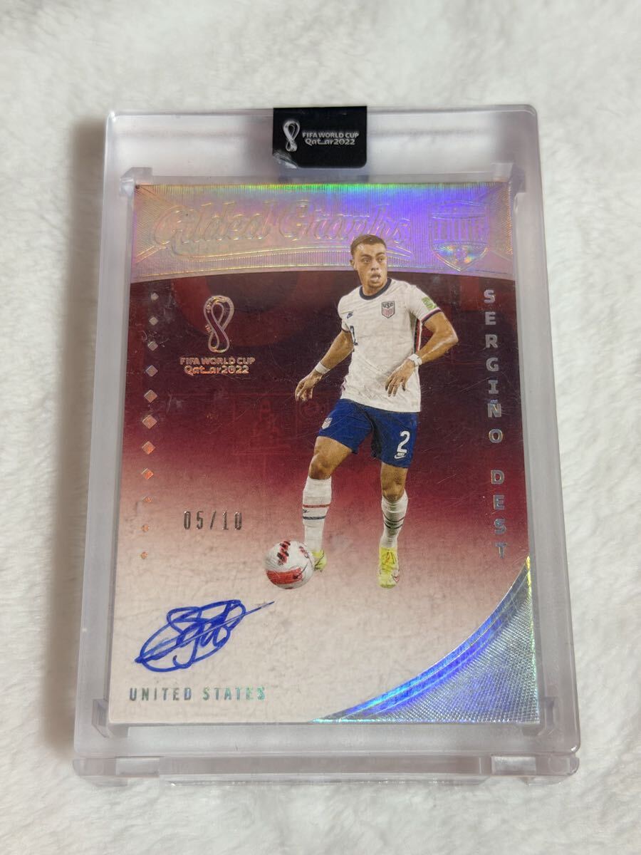 未使用】世界に一枚のみ Lionel messi 1/1 auto Panini eminence 最