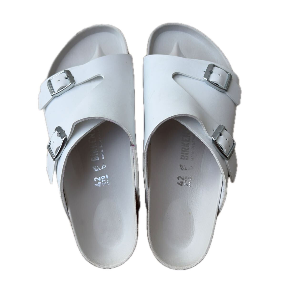 STUSSY ×ビルケンシュトック『TATAMI』41 Wネーム サンダル USED 中古