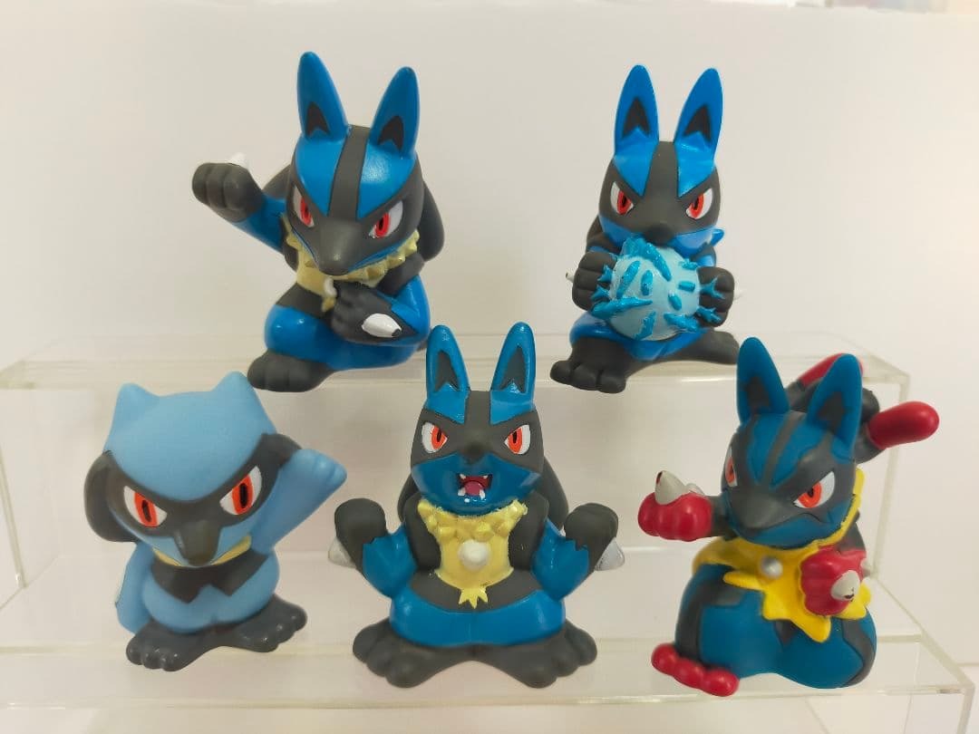 新品】バンダイ食玩 ポケモンキッズXY登場！メガルカリオ編 ニャスパー