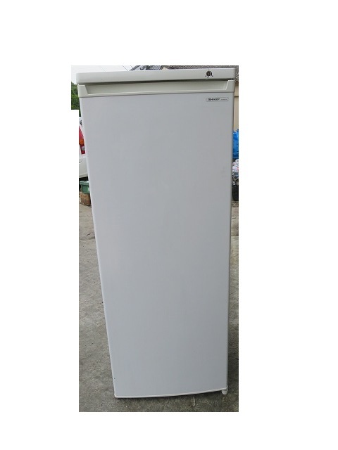 □□美品☆シャープ 直冷式 屋外設置対応冷凍ストッカー☆100L冷凍庫