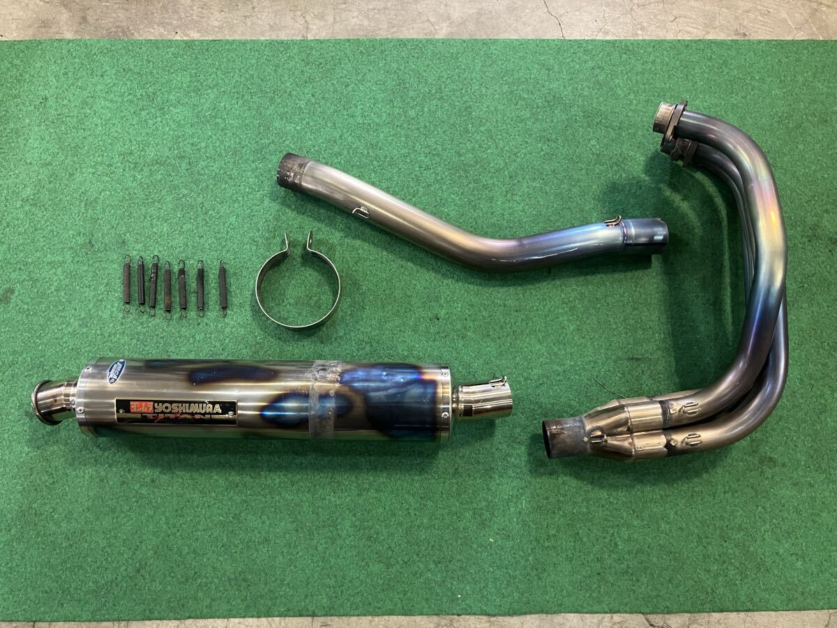中古】GSX400Sカタナ ヨシムラ チタンサイクロンフルエキゾースト