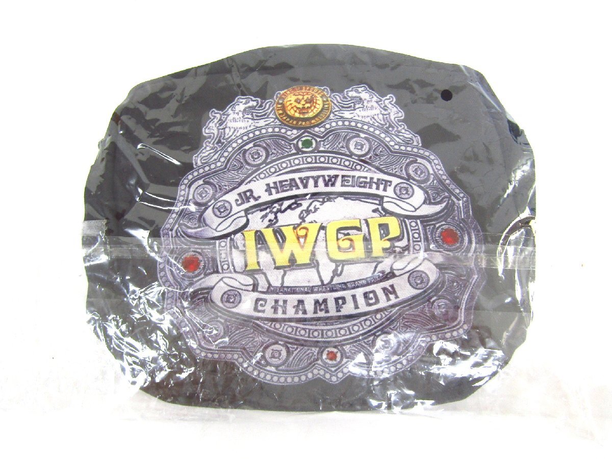 新品】IWGPジュニアヘビー級選手権王座 チャンピオンベルトの落札情報