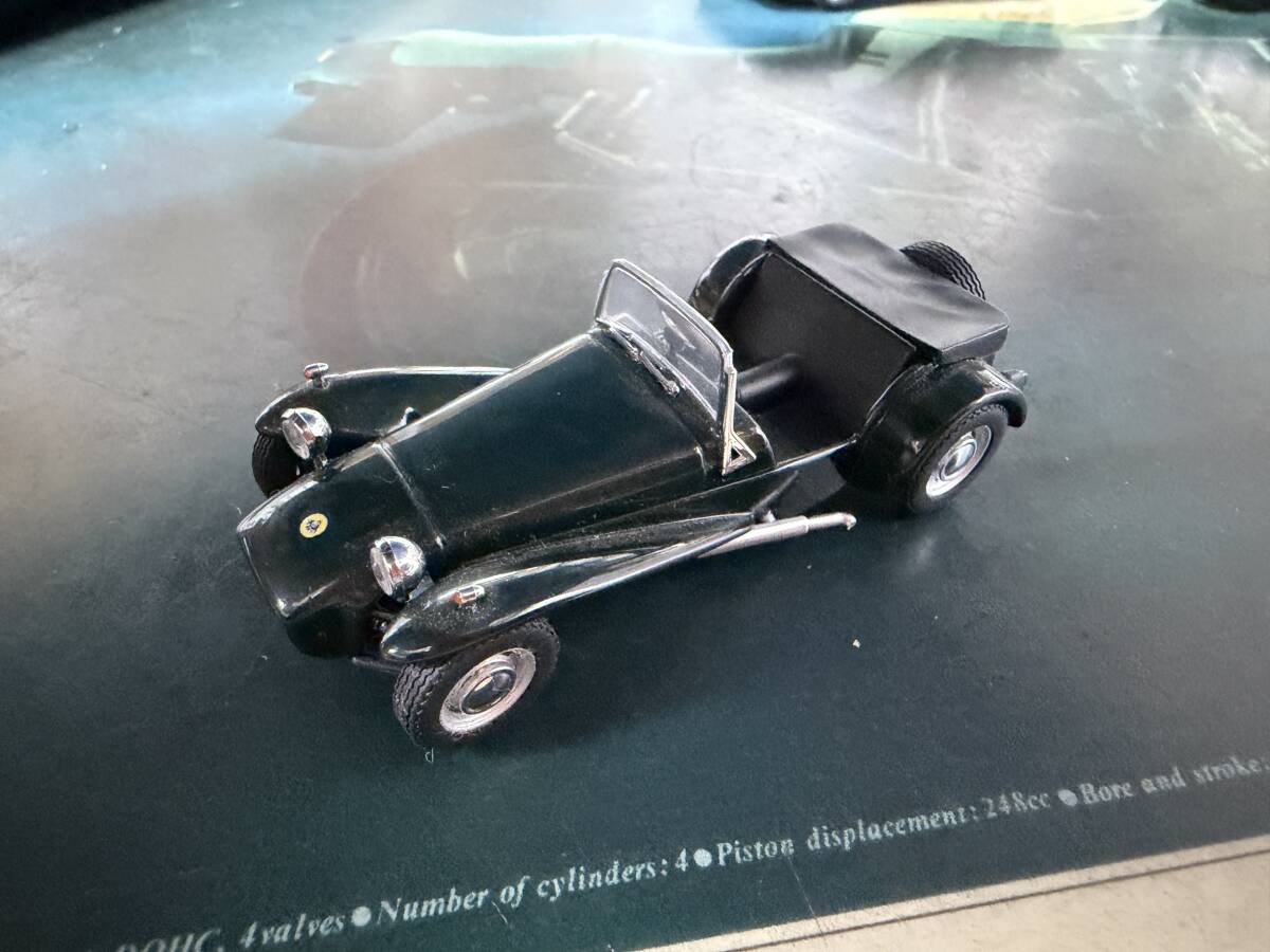5B-29-138-1] Anson 1/18スケール ミニカー Lotus Super Seven Blue