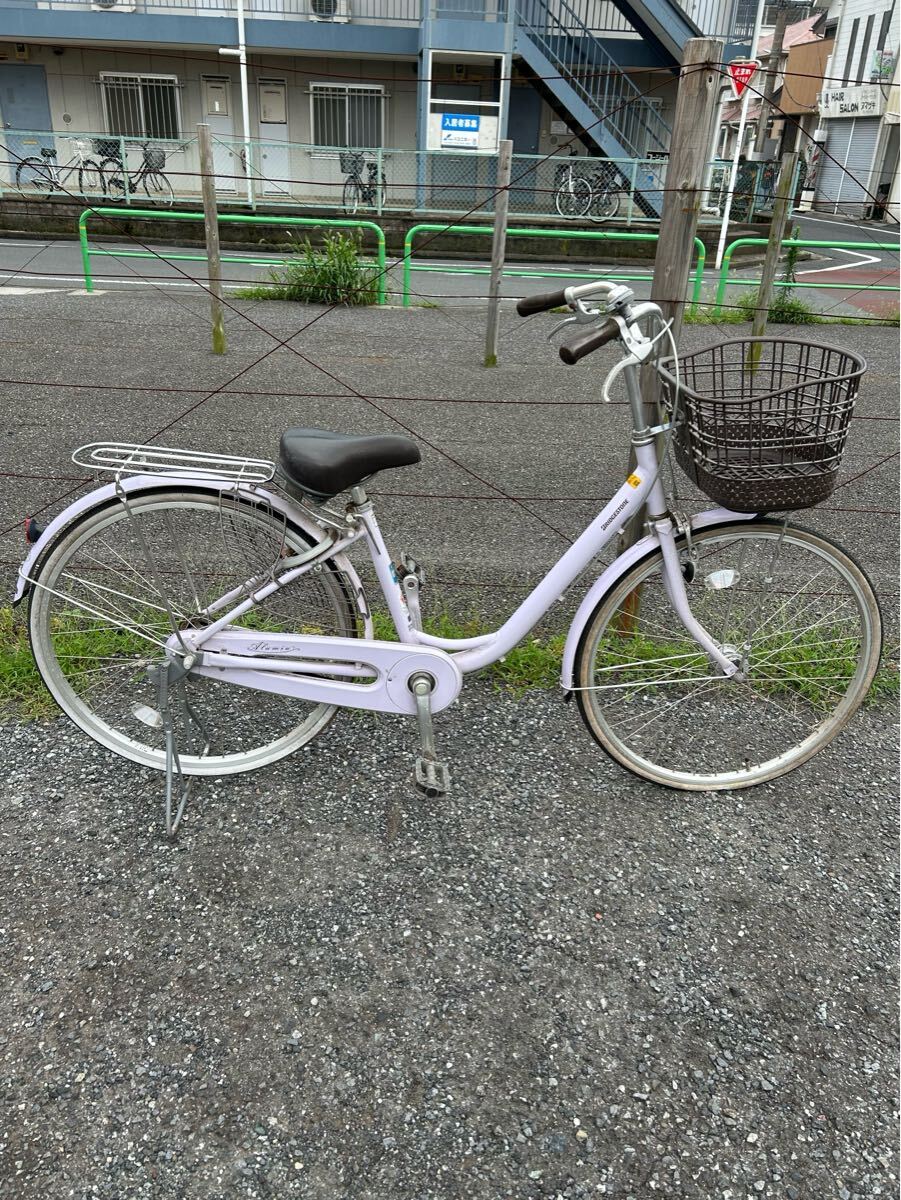 中古】昭和レトロ ブリジストン メッセージ号26インチ ロッドブレーキ