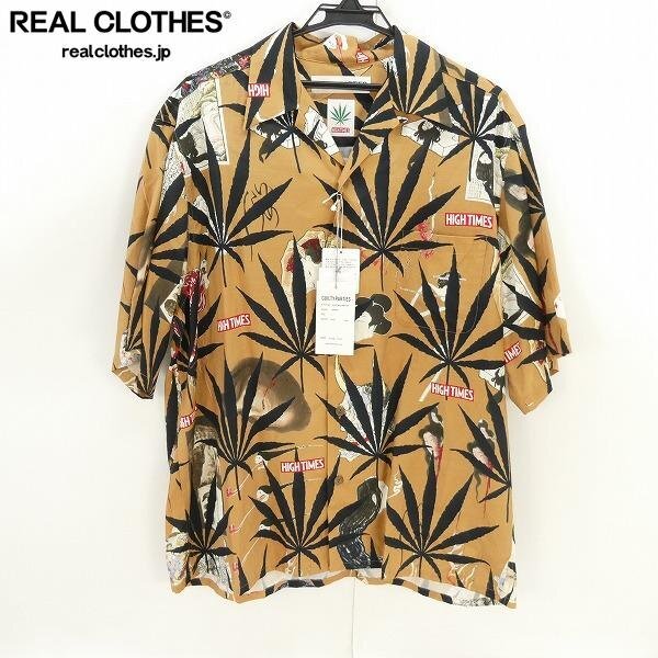 三浦春馬着 定価31900円 ☆ WACKO MARIA 19SS HAWAIIAN SHIRT S/S