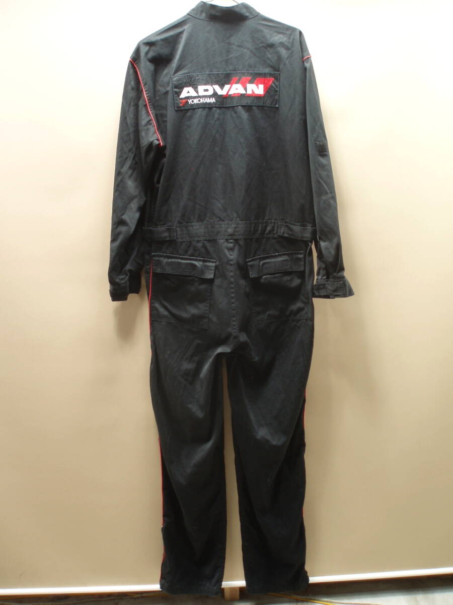 傷や汚れあり】USED☆NANKAI 南海部品 革ツナギ Mサイズ レザー