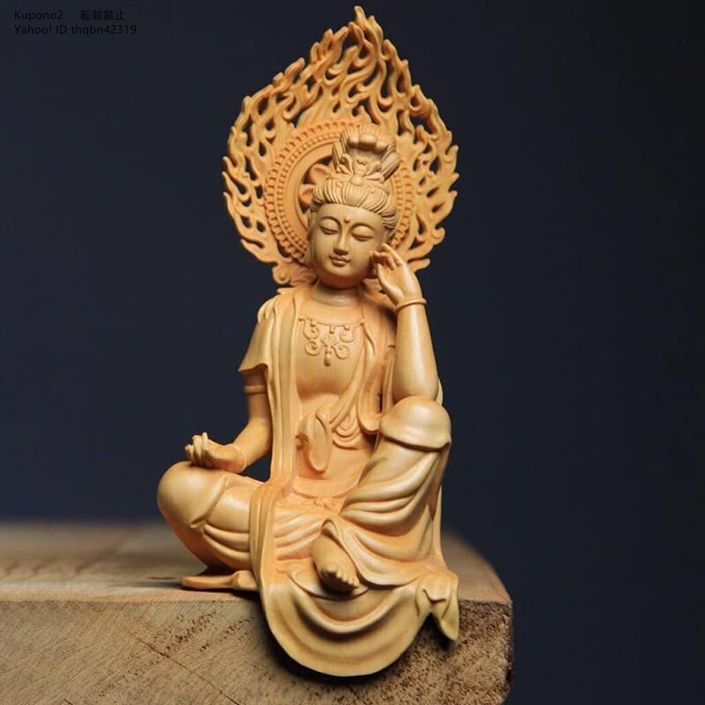 黄河 仏画 南無観世音菩薩(敦煌 莫高窟 壁画第57窟)水墨彩色 墨彩 紙本