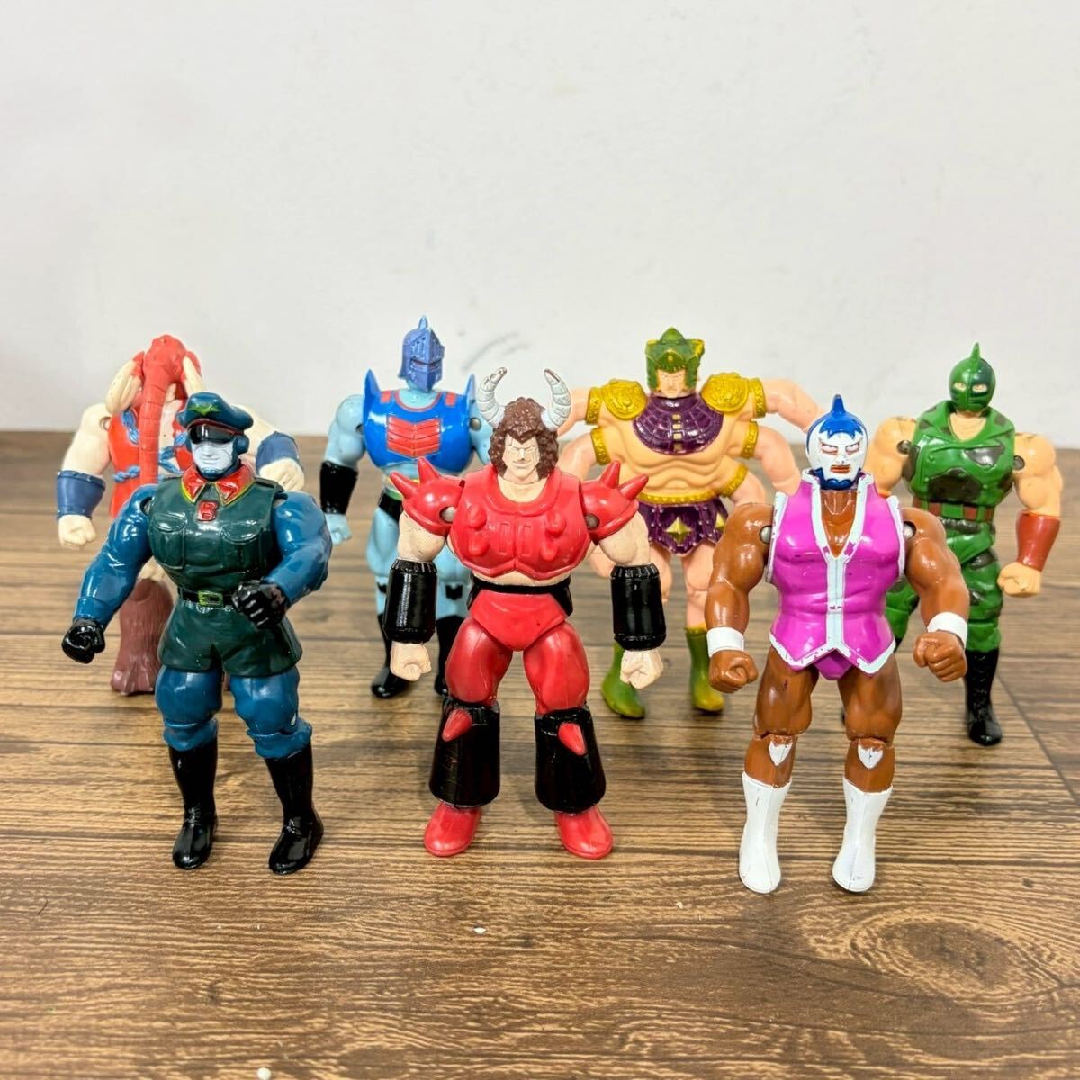90年代バンダイ製！キン肉マン☆超人パワーシリーズフィギュア9種