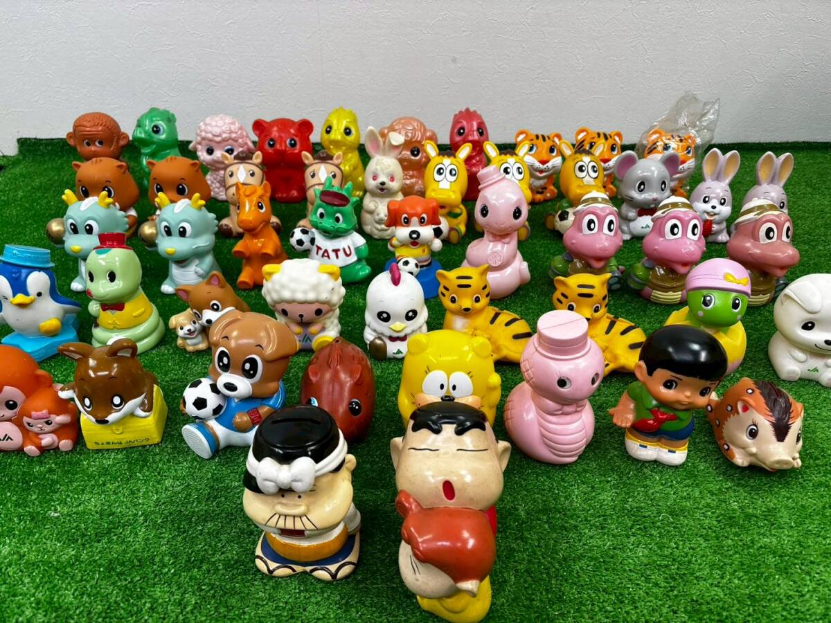 ☆昭和レトロ☆新品同様！手塚治虫 手塚プロ JAバンク ソフビ貯金箱