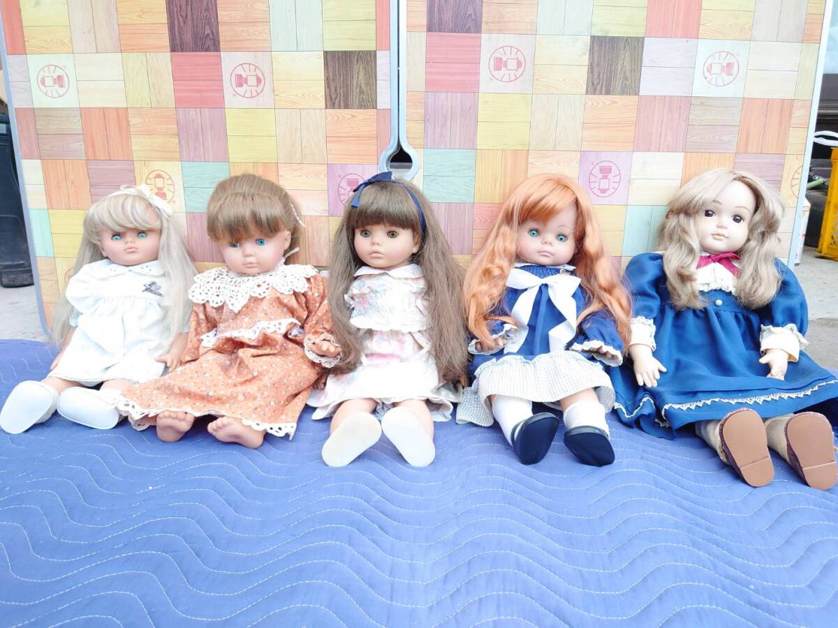 中古】当時物◇1972年シバ歩行人形ジュンちゃん78cm箱付 着せ替え人形