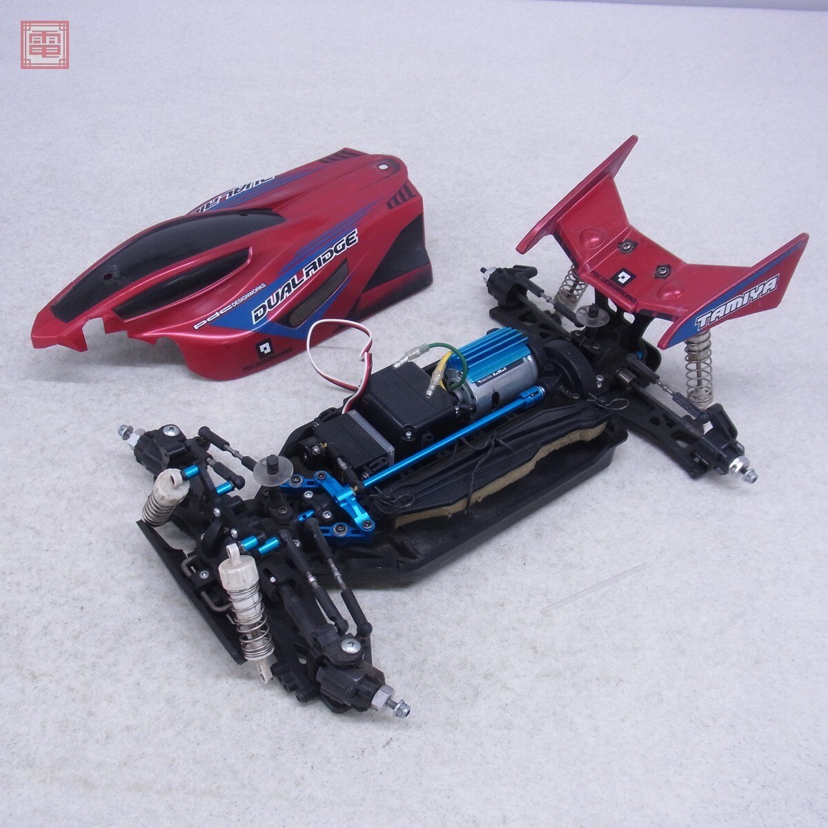 タミヤ TT02B デュアルリッジ ボディ付 シャーシセット オプション