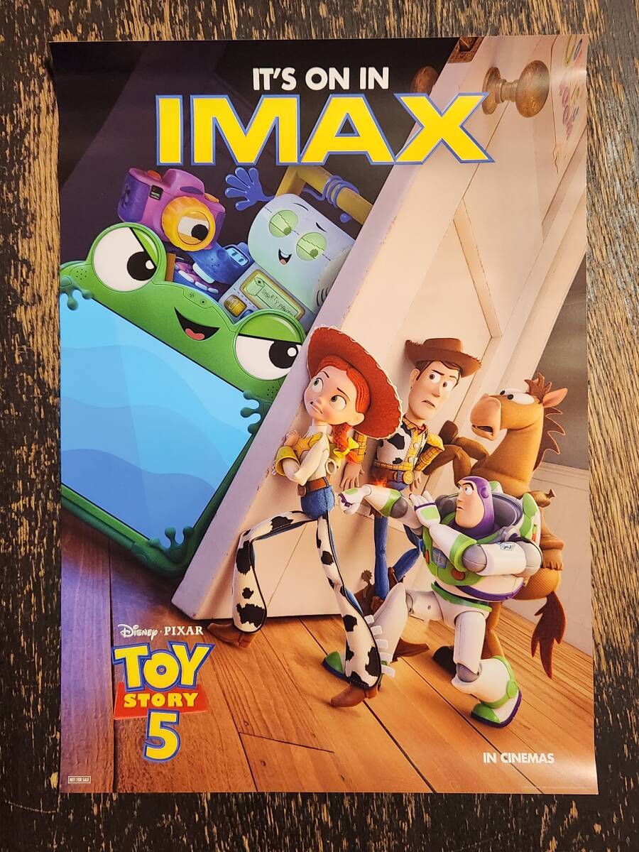 トイストーリー 第1作目 ピクサー ディズニー 映画ポスター B2判☆M2