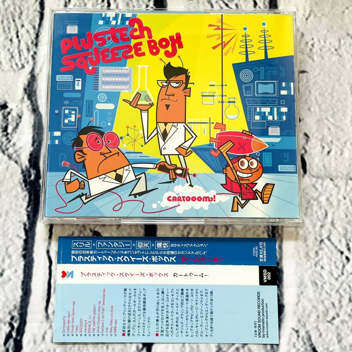 ☆送料無料☆ Plus-Tech Squeeze Box /CARTOOOM!【ネオ渋谷系CD】帯付