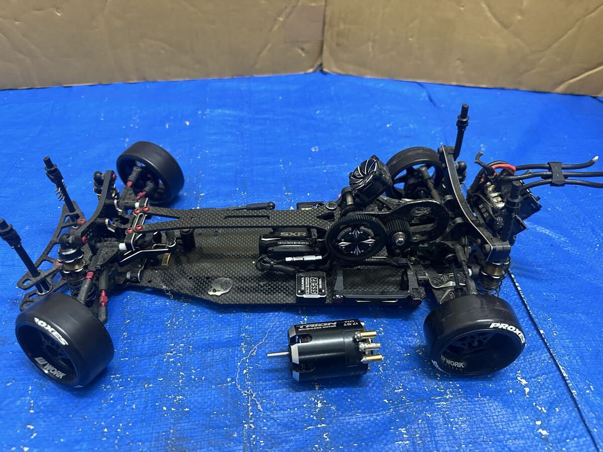 タミヤ 1/10 TA05 MS カーボンシャーシ 中古 ラジコンの落札情報詳細