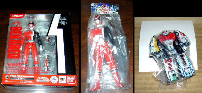 S.H.フィギュアーツ デカレンジャーセット＋デカマスター(おまけ)の