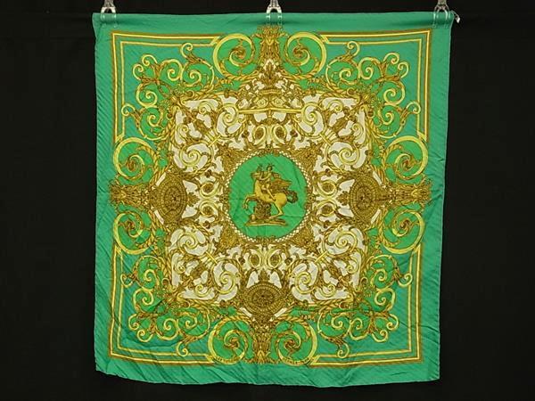 HERMES エルメス スカーフ カレ45 LES TUILERIES チュイルリー公園