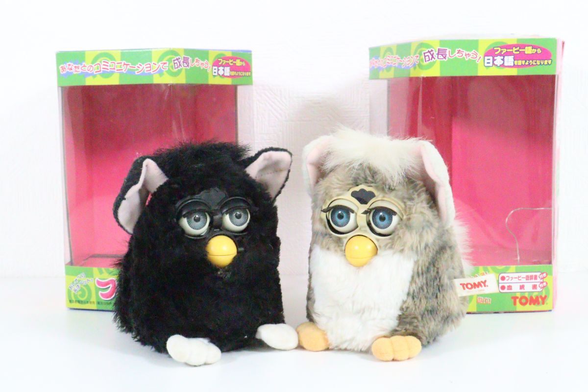 1999 TOMY トミー 初代 ファービー Furby(レアカラー) 日本語