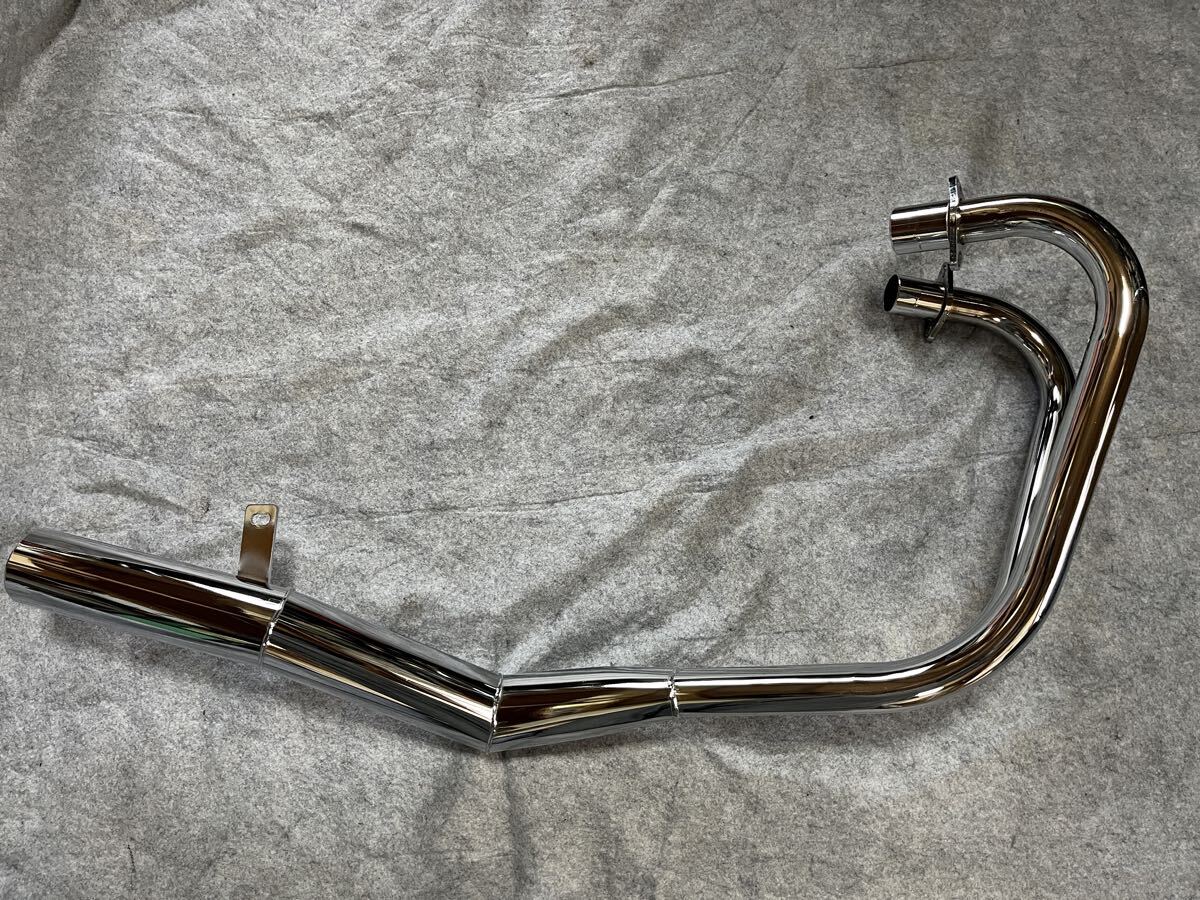 Z250FT ゼットファーザー ゴイスー管 ハス斬り メッキ z250LTD GPZ250