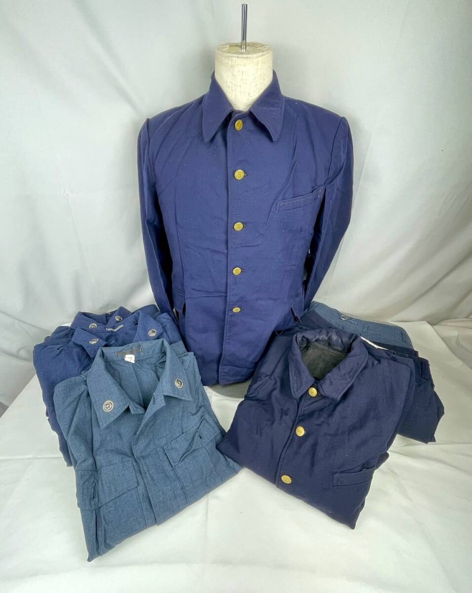 新品】未使用 経年保管品 国鉄 制服 作業服 ナッパ服 (冬）上着 JNR 0