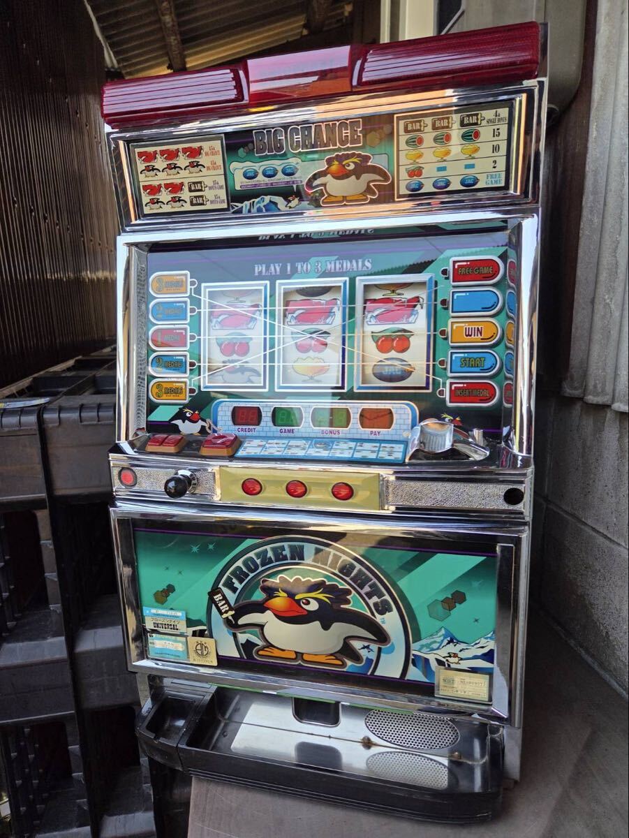 傷や汚れあり】レトロ【4号機パチスロ】フローズンナイツ