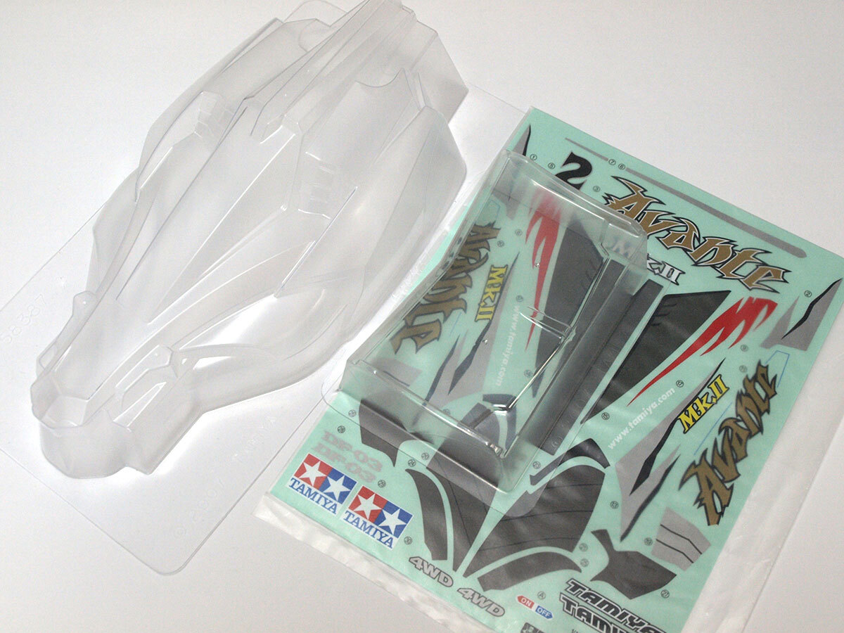 新品】タミヤ アバンテ 2001 ボディステッカー 当時物の落札情報詳細