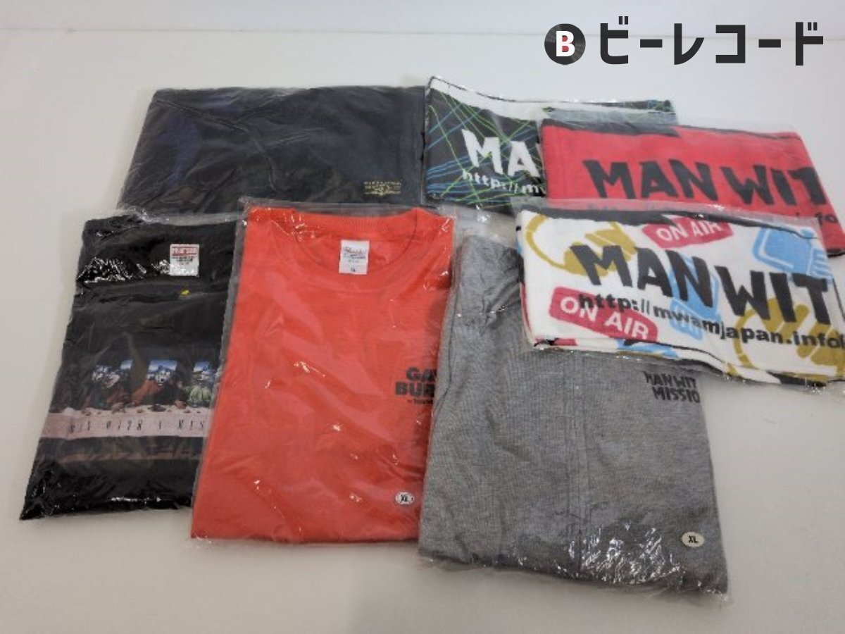 新品】MONOEYES × MAN WITH A MISSION Wネーム コラボ Tシャツ Lサイズ