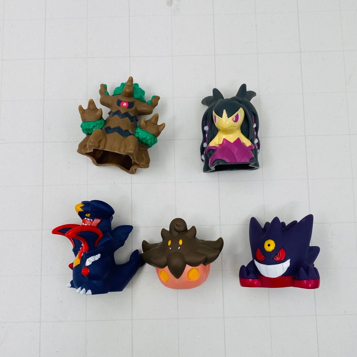 中古】ポケモンキッズ/指人形/ゲンガー/ゴース クリア/ゴースト