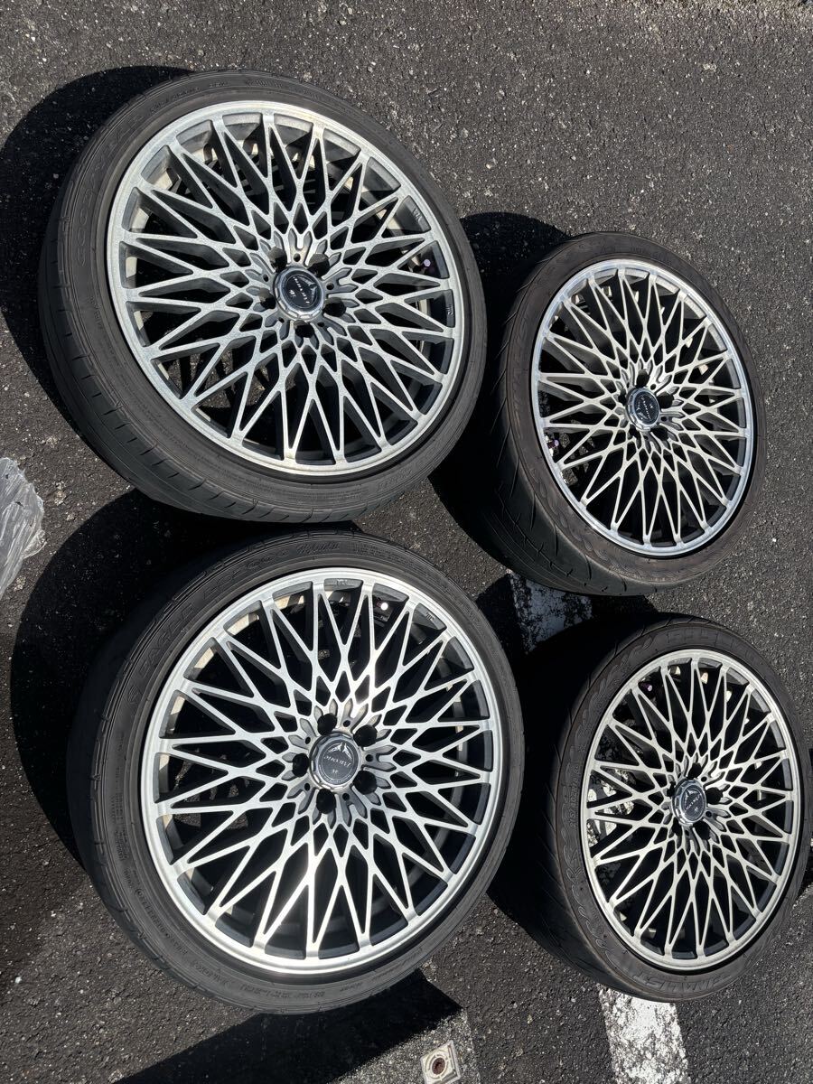 INTER MILANO VOLTEC Hyper MS 18インチ 7.5J+48 5穴 114.3の落札情報