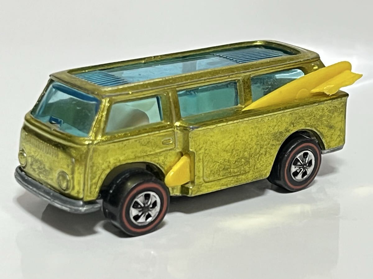 ホットウィール レッドライン マテル ビーチボム 緑 ジャンクミニカー 当時物 ☆ホットウィール ビーチボム☆ 1969 Hot WHeeLs レッドライン