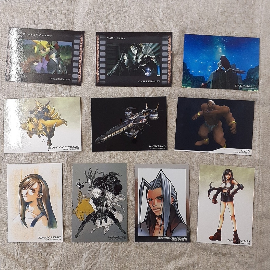 中古】ファイナルファンタジー10-2／アートミュージアムカード30枚