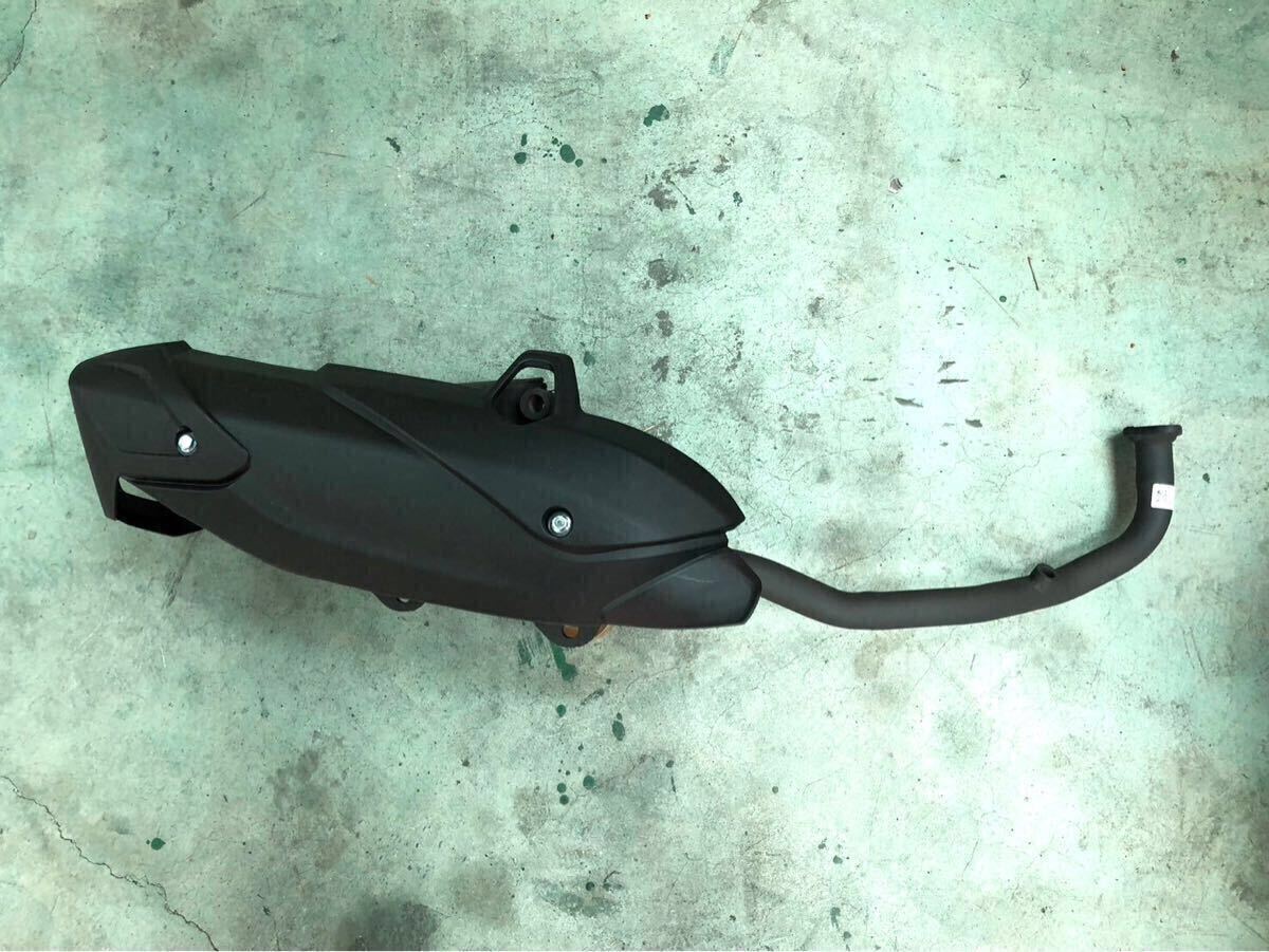 未使用】シグナスX TILIER隔壁タイプ ストレートパイプ アップマフラー