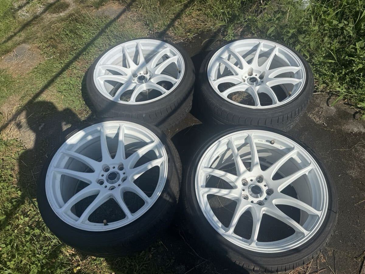 新品】CR kiwami 極ワークエモーションwork18インチ 9.5+12 10.5+22