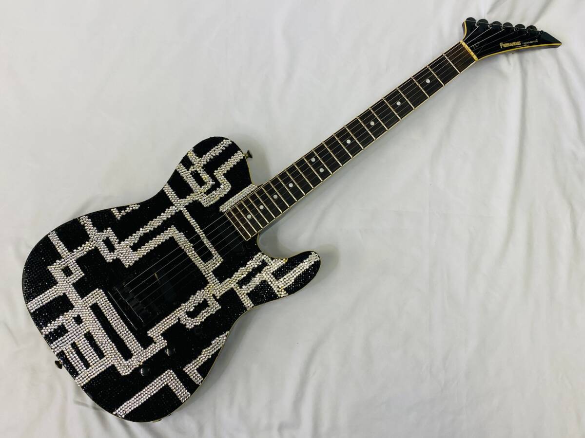 中古】FERNANDES FR-75(青) EQ内蔵アクティブ SHADOWピックアップ搭載