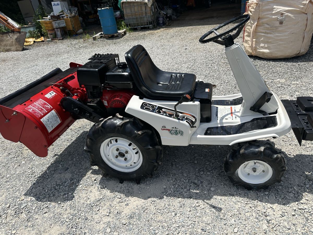 マメトラ　SRV4F 7馬力　家庭菜園　耕運機　稼動品　畝立 美品 耕運機 7馬力 マメトラ SRV4V 土寄せ・畝立て用 耕うん用