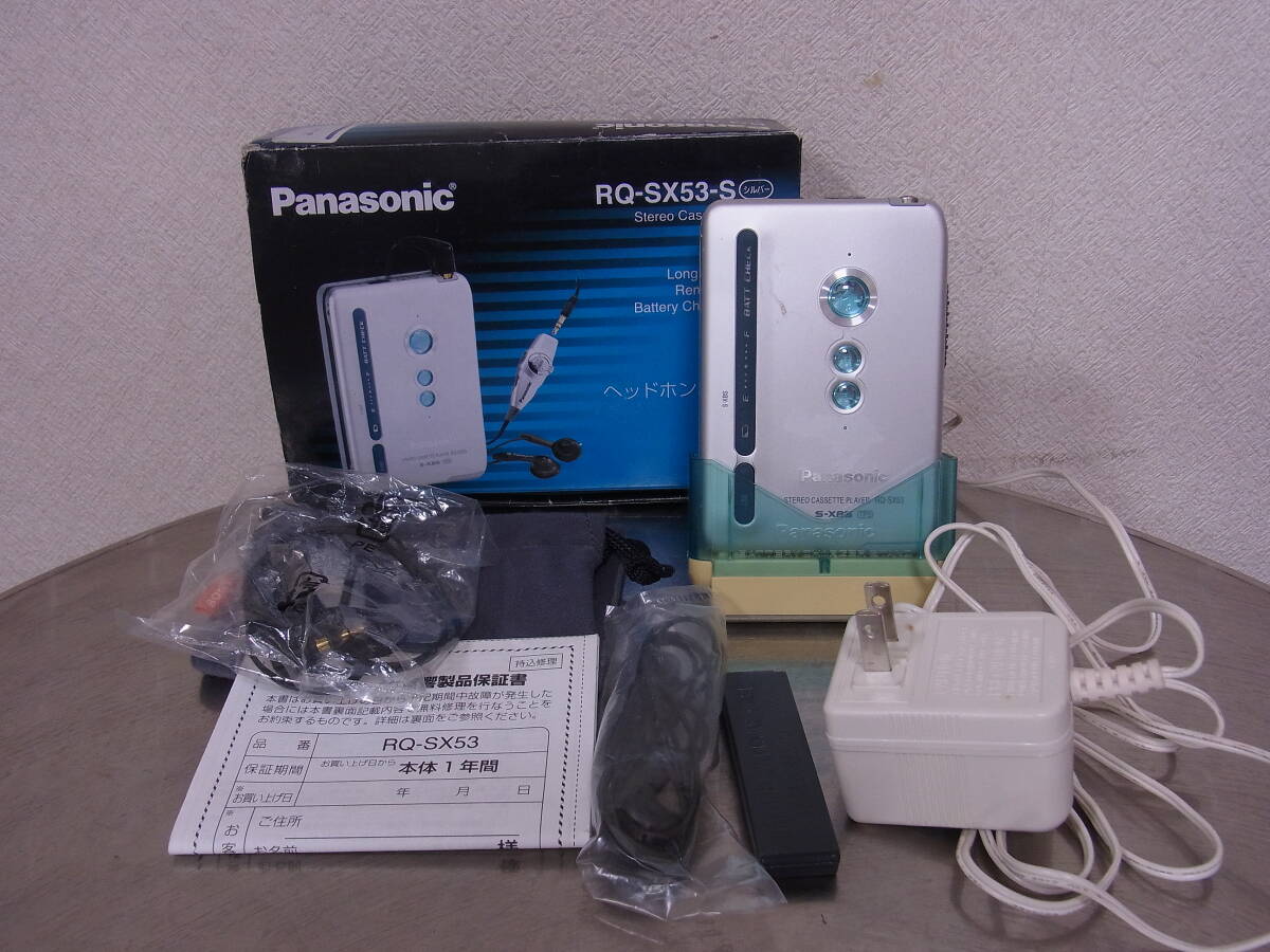 Panasonic/パナソニック□RQ-S40 カセットプレーヤー ヘッドホン