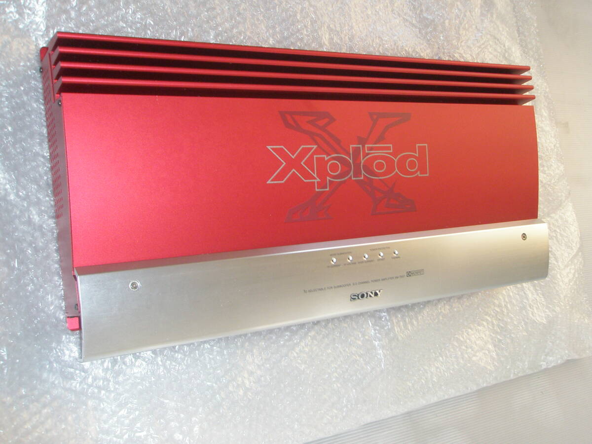 SONY XM-7527 2chパワーアンプ 150W 中古 完動品 2台セット