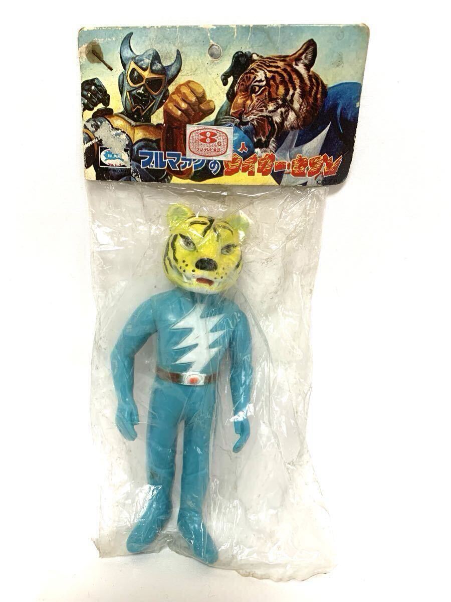 中古】鉄人タイガーセブン ソフビ ブルマーク 昭和の落札情報詳細