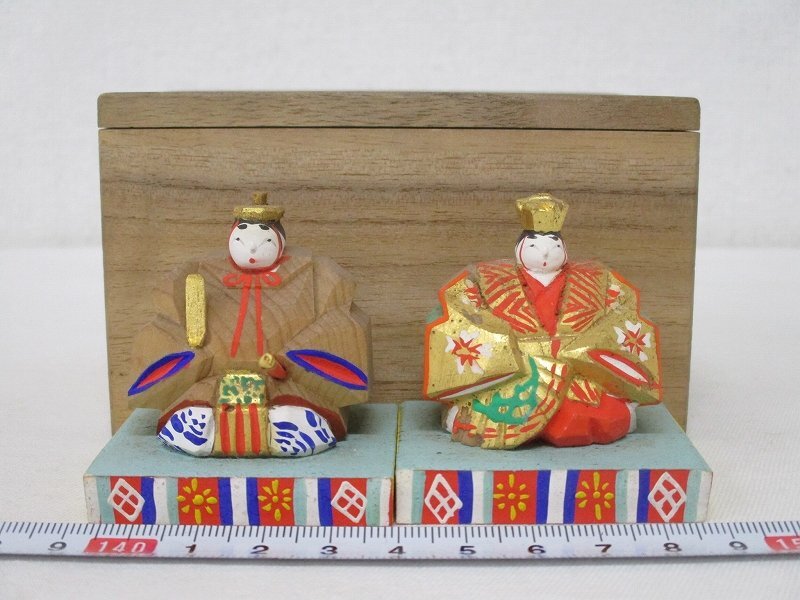 中古】奈良 一刀彫 雛人形 立雛 神泉共箱の落札情報詳細 - Yahoo