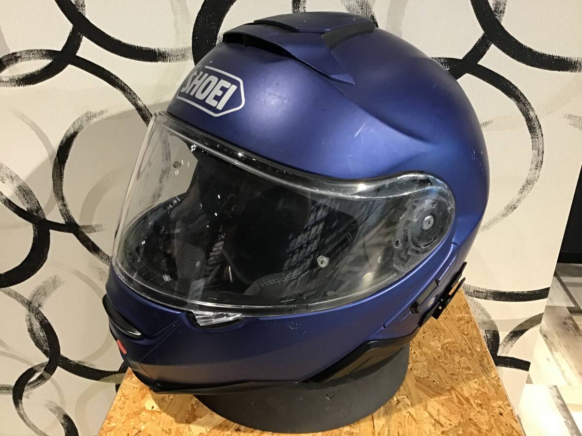 2020年製 SHOEI ショウエイ X-fourteen X-14 マットブルーメタリック M