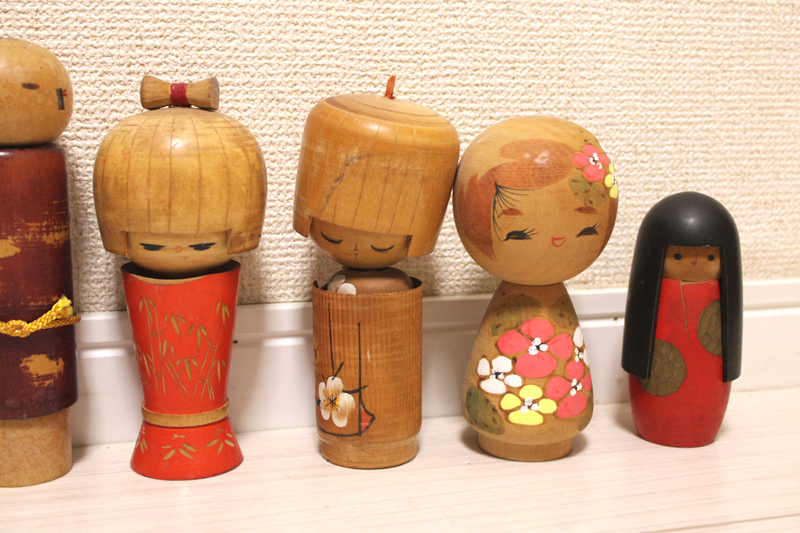中古】創作こけし 渡辺正雄作 『彩秋』 約38cmの落札情報詳細