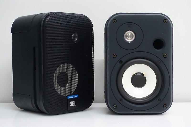 JBL 2Wayスピーカー コントロール1新品ラバーエッジ張り替え済み JBL CONTROL 1 スピーカー 【新品ラバーエッジに交換済・天吊