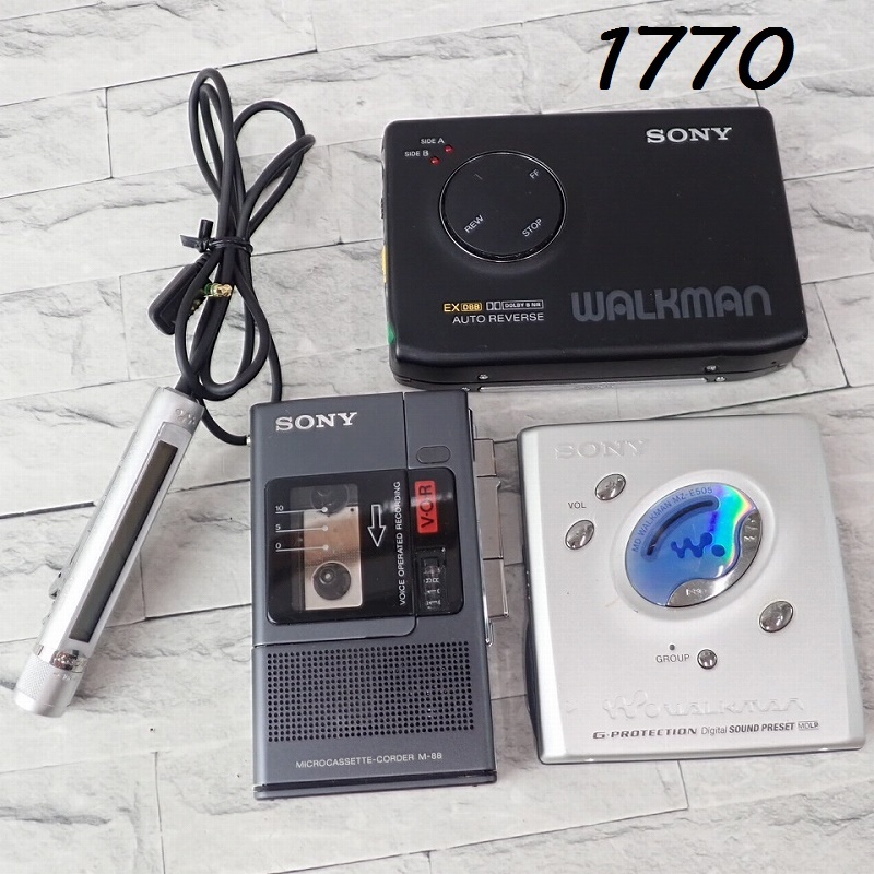 ジャンク】【希少】SONY ソニー MICRO WALKMAN マイクロウォークマン M