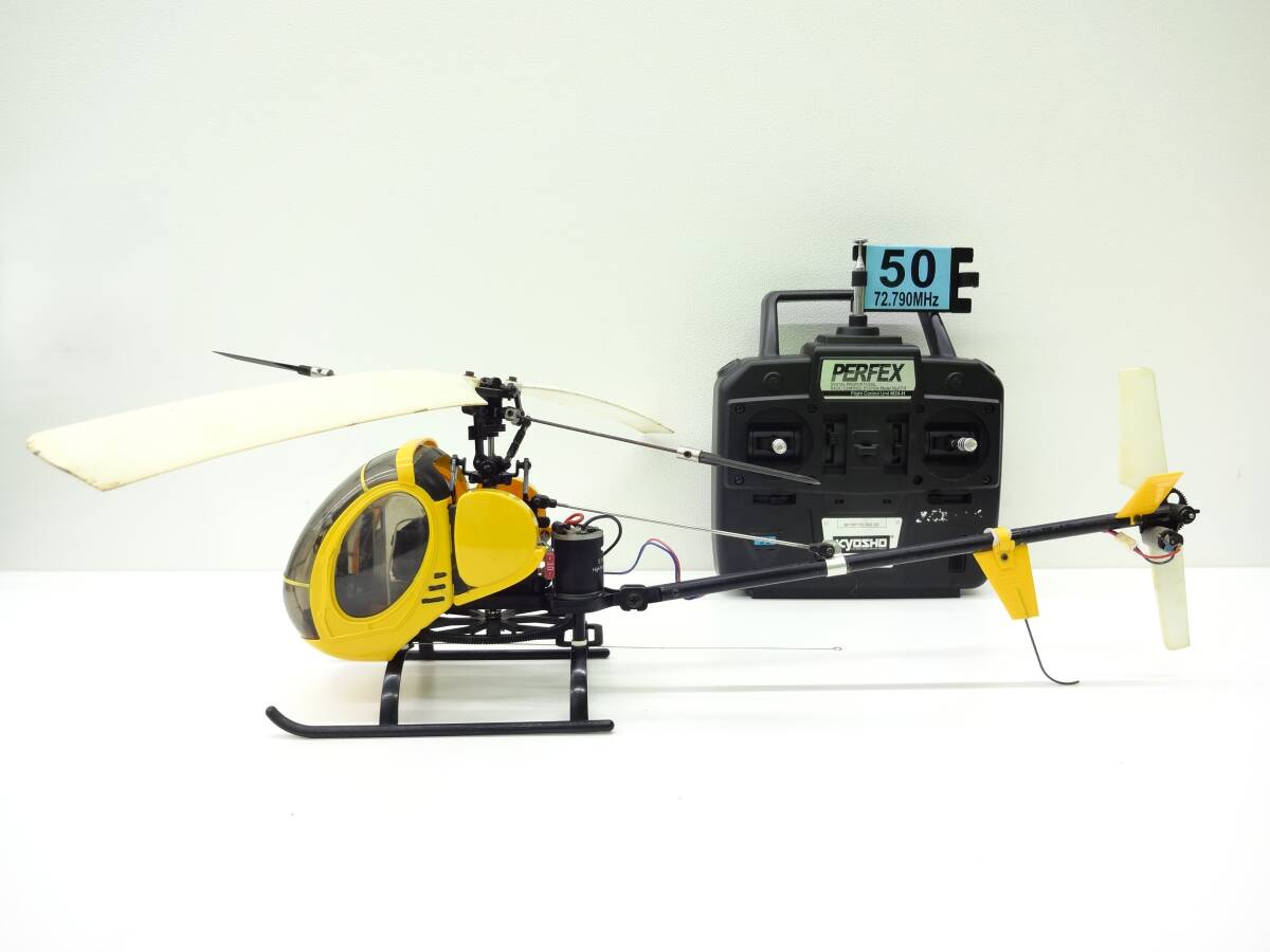 京商キヤリバー５０Mエンジンヘリコプター 中古】京商 キャリバー5 エンジンヘリコプター 50クラス 機体本体