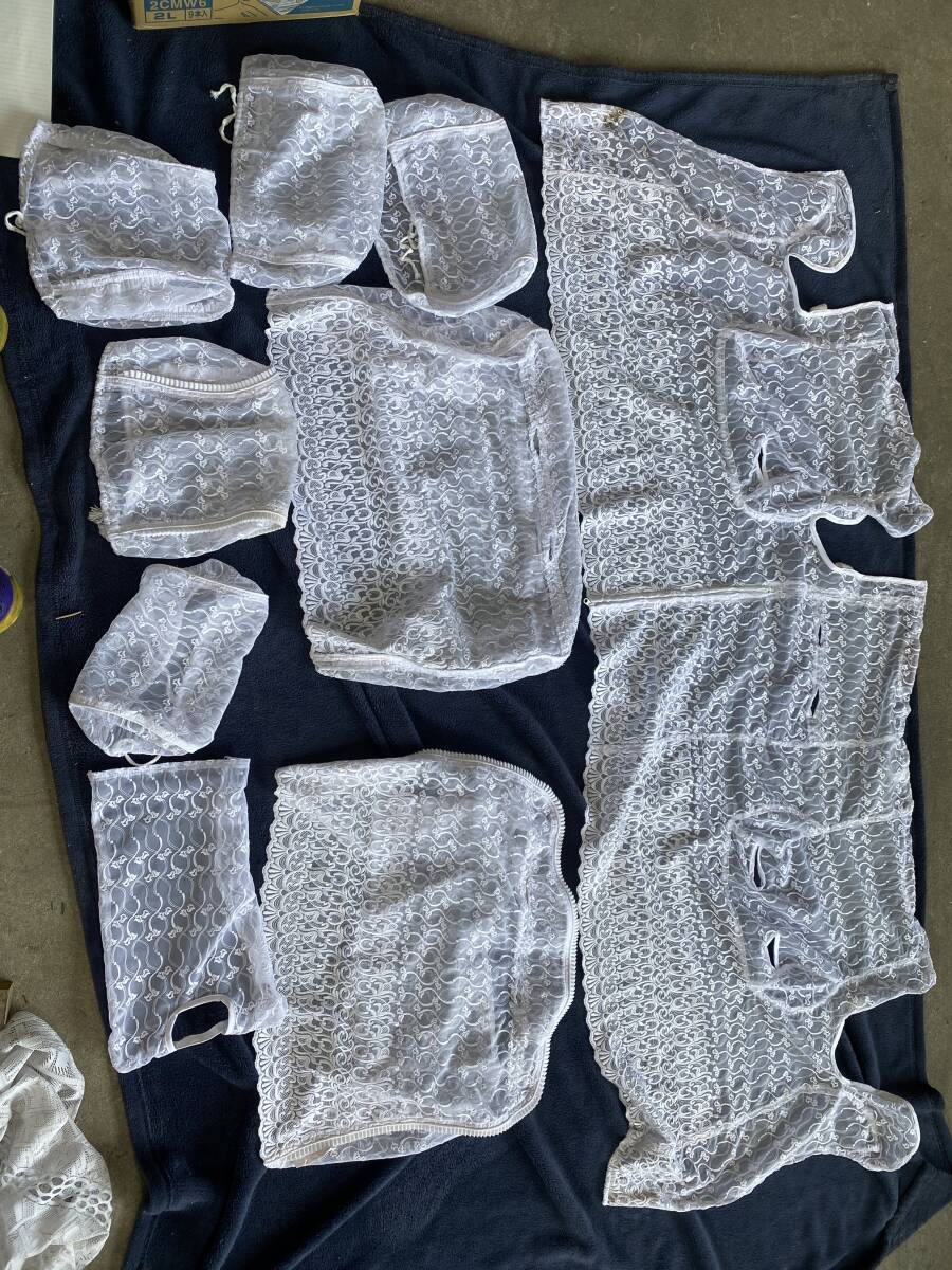 中古】15クラウン15マジェスタ純正OPレースハーフシートカバー！希少