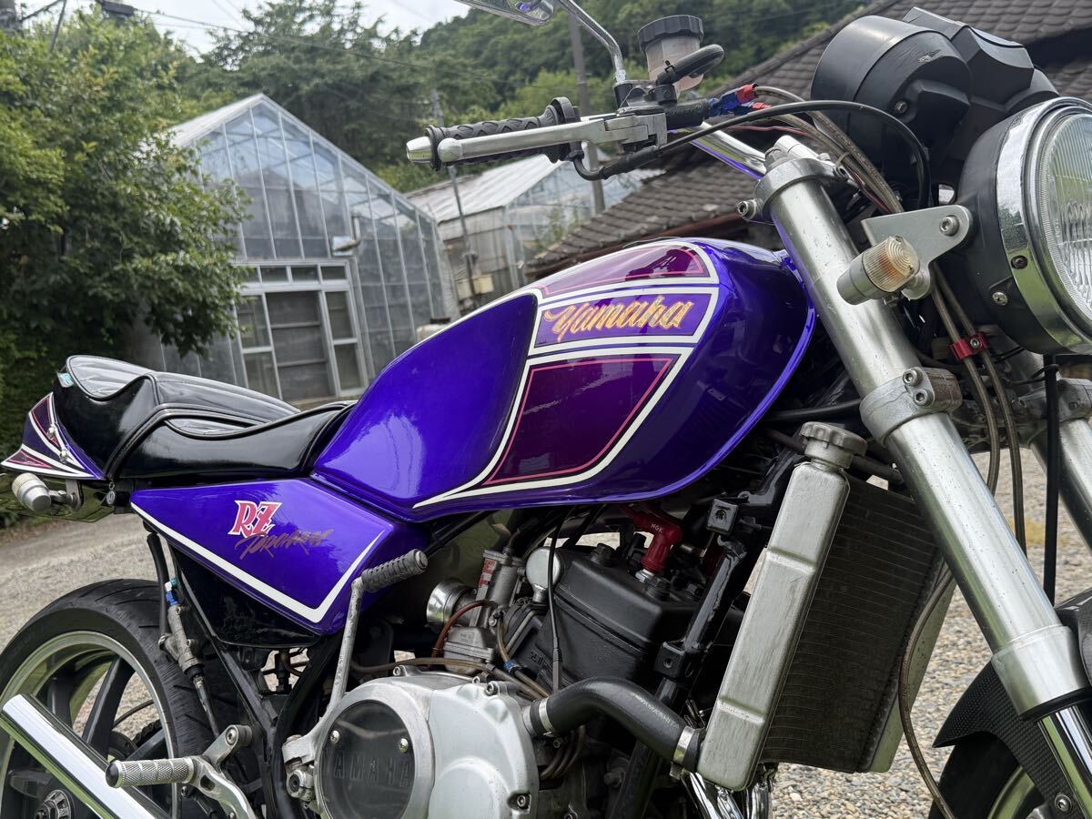 中古】Z88 ビラーゴ250 カスタムサイドカバー メッキ 社外品サイド