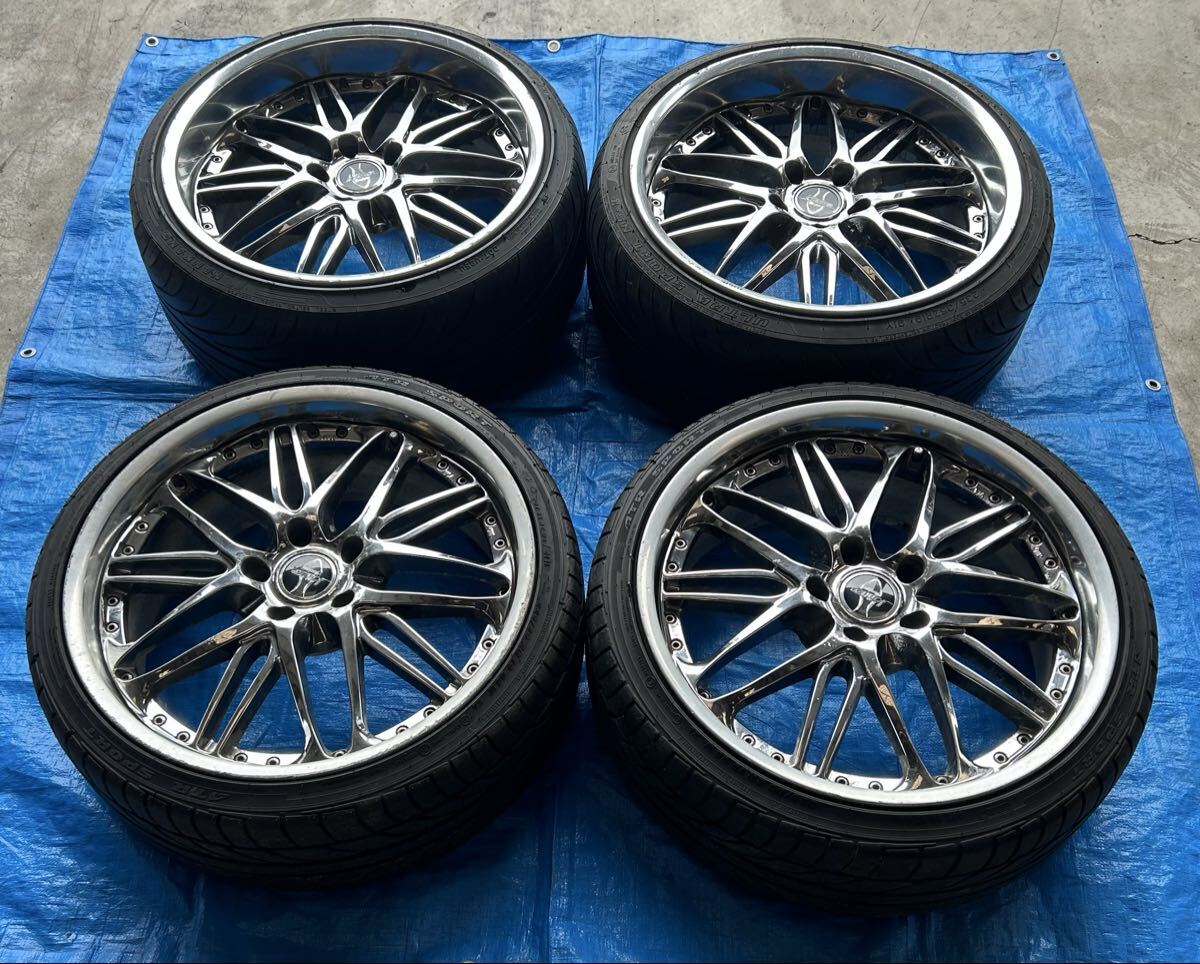 Weds Kranze バズレイア クレンツェ 19インチ 4本 8J5HPCD114.3+38