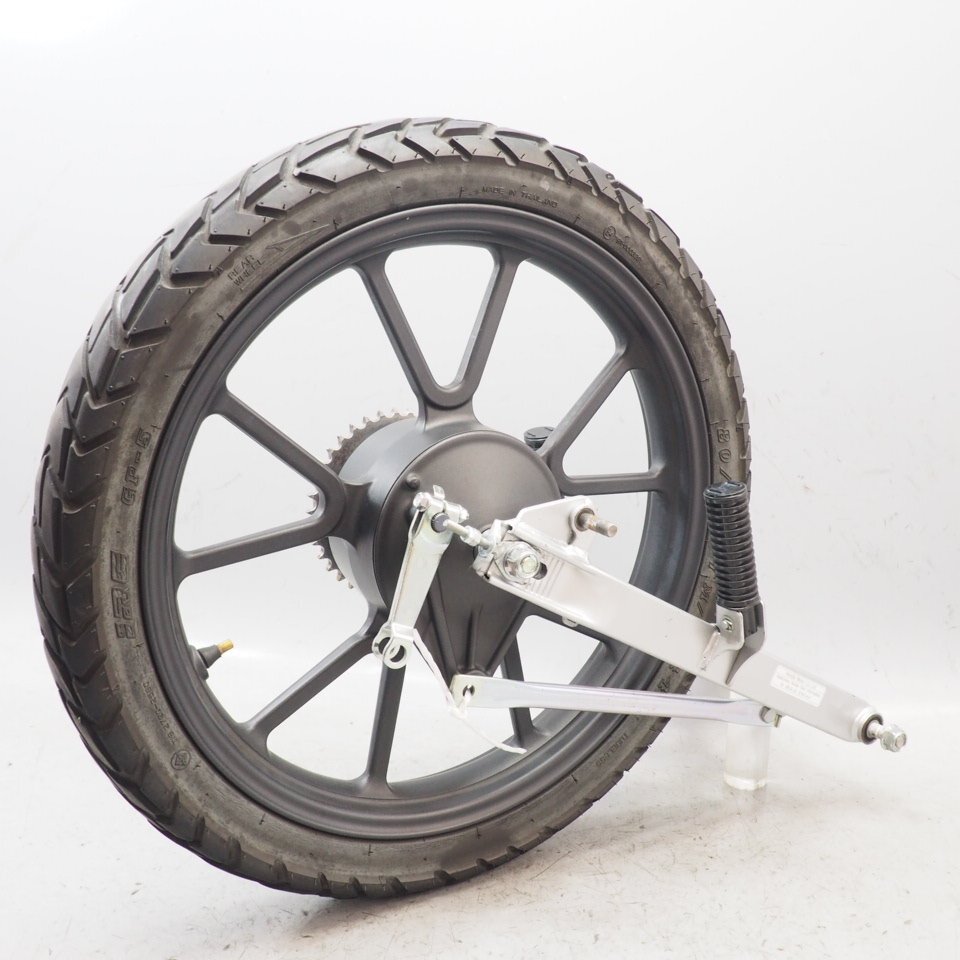 YAMAHA RD50 2U2 純正リアホイール スイングアーム リア足廻り類セット
