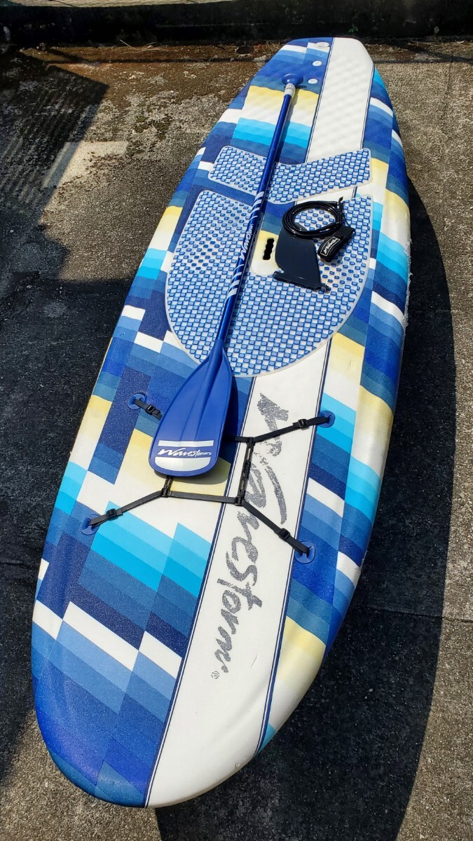 WaveStorm、コストコスポンジ、ソフトボード、センターフィンの落札