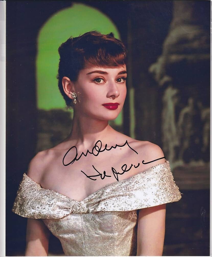 G 2L判 オードリー・アリーン・アレン Audrey Aleen Allen 直筆サイン